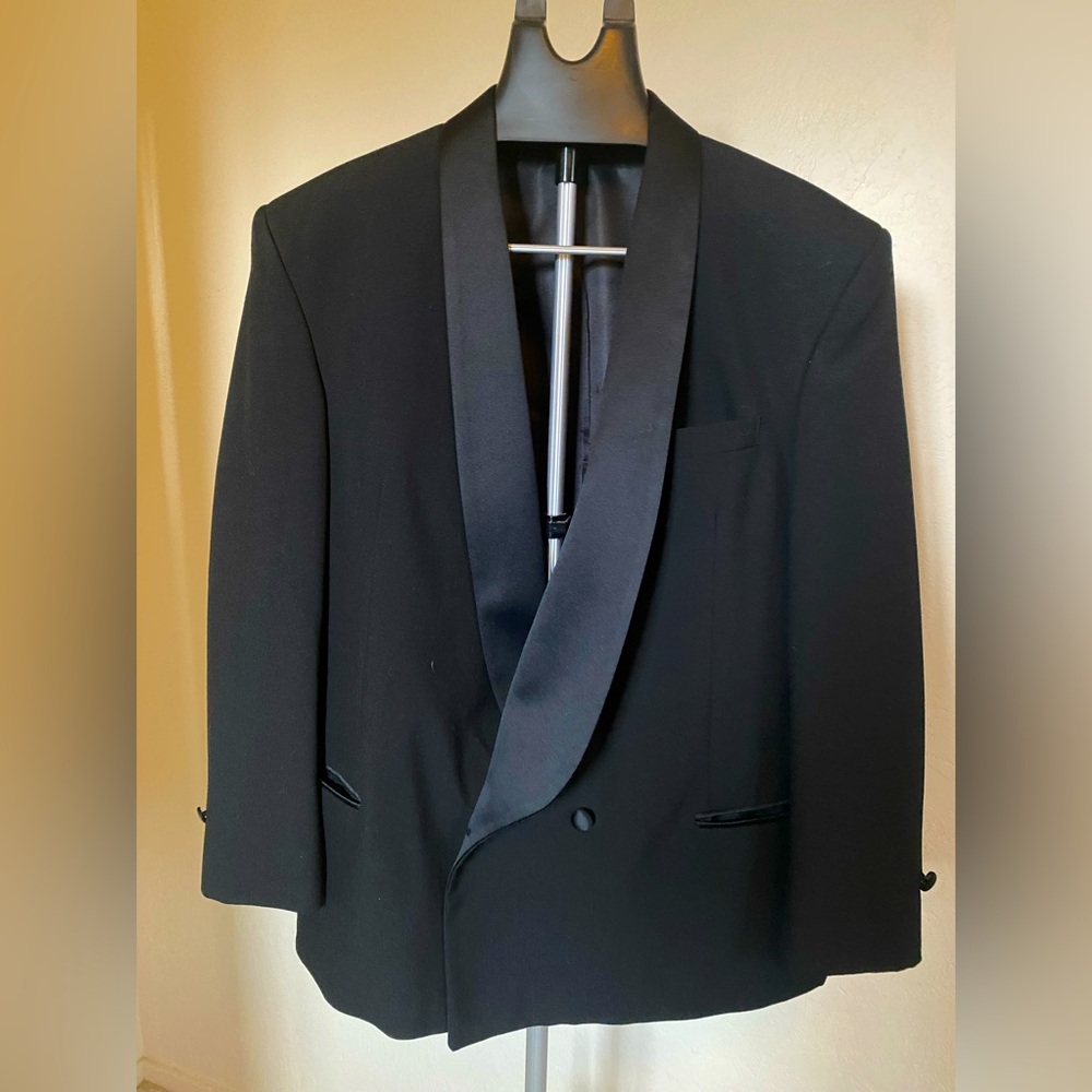 Shawl Collar Double Breasted Tux Jacket 44S